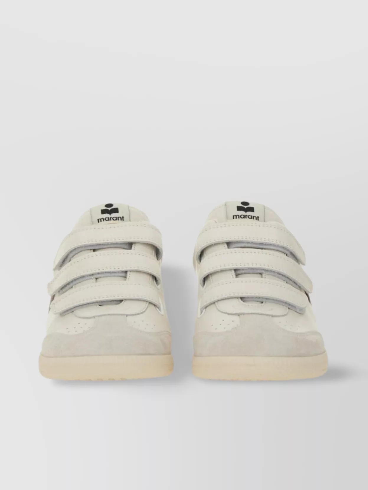 Isabel Marant Sneakers With Contrasting Heel Tab And Perforated Detailing