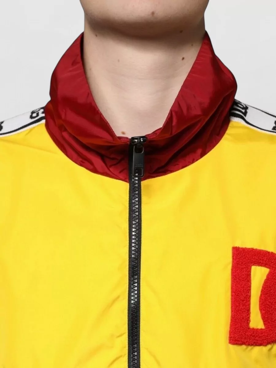 Dolce&Gabbana Floral Print Logo Track Jacket