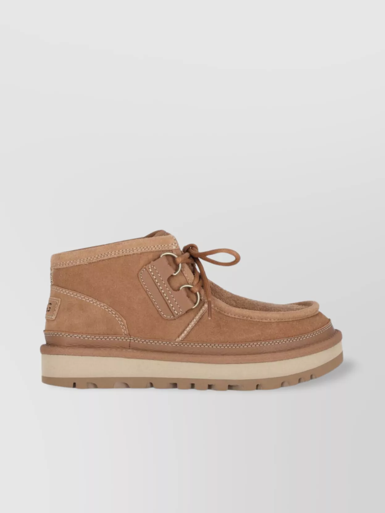Ugg Ankle Suede Boots Rubber Sole
