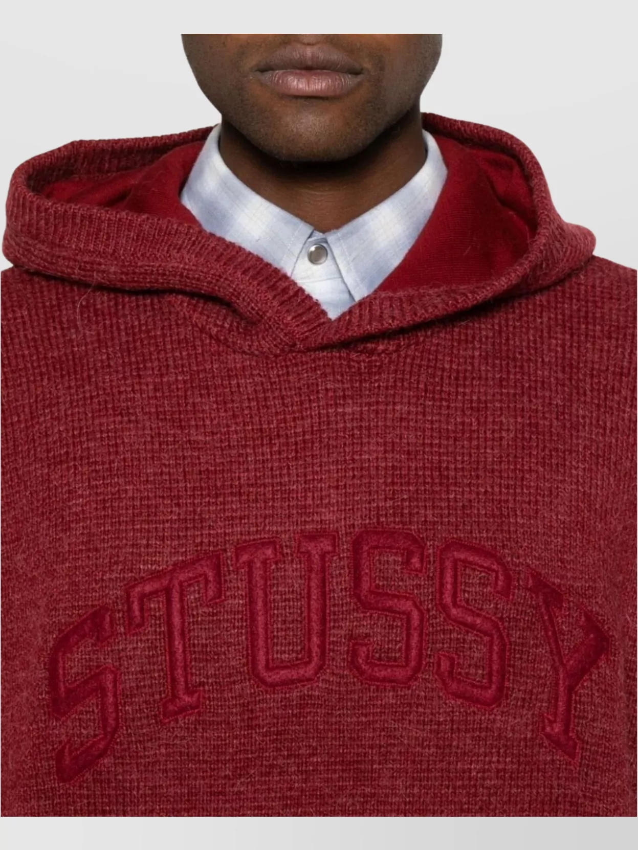 Stüssy Hooded Cotton Hoodie With Front Pouch Pocket