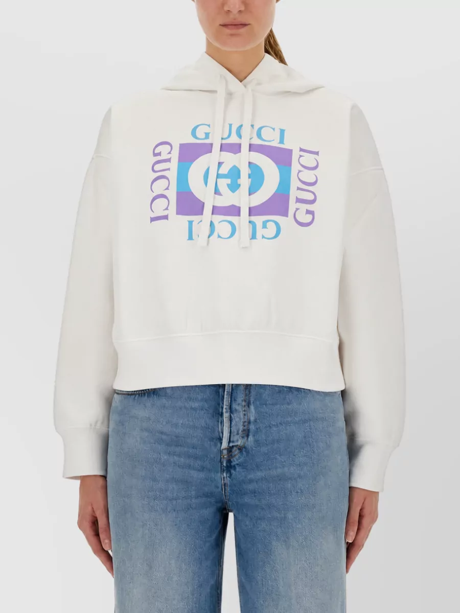 Gucci Printed Cotton Hoodie