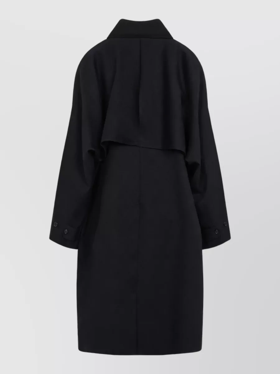 Jil Sander Wool Trench Coat
