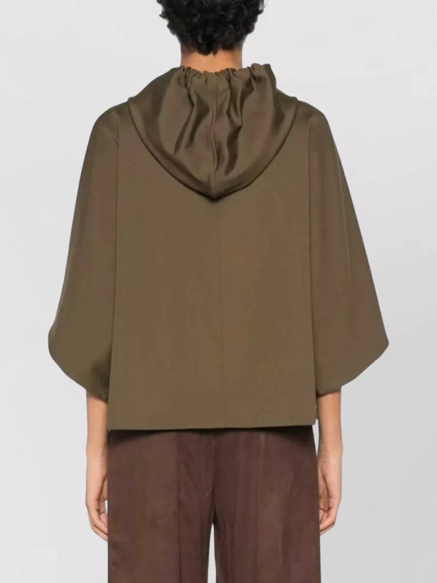 Max Mara Cropped Jersey Jacket