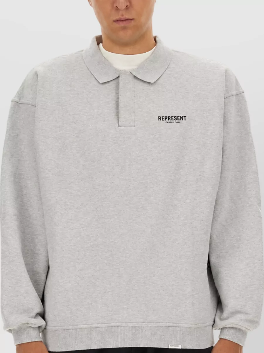 Represent Logo polo shirt