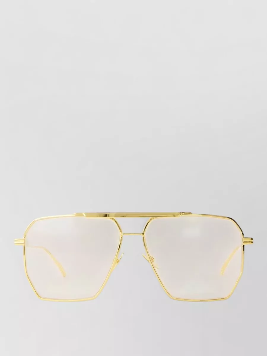 Bottega Veneta metal pilot sunglasses