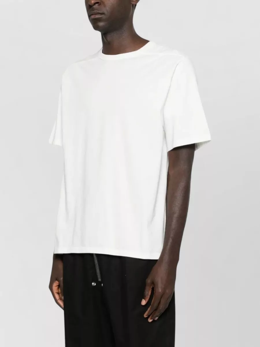 Rick Owens Temple Brad Crew Neck Short Sleeve T-Shirt