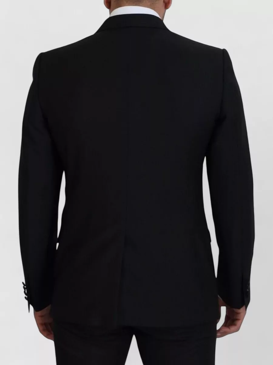 Dolce&Gabbana Slim-Fit Wool Silk Blazer