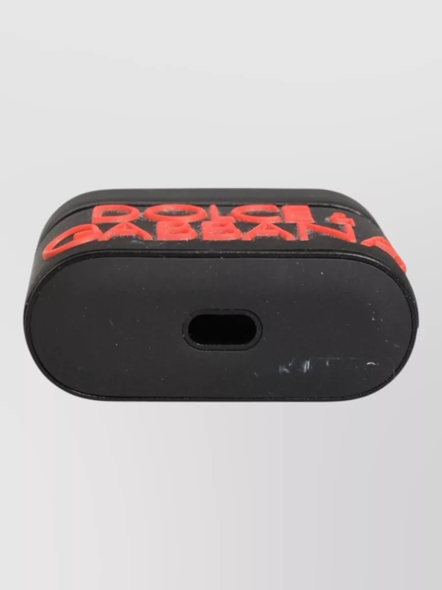 Dolce&Gabbana Logo Embossed Airpods Case