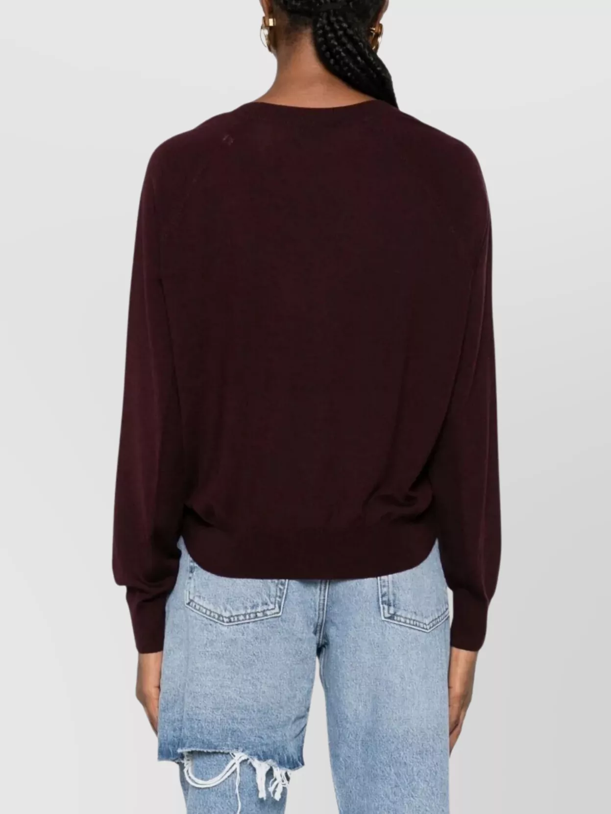 Elisabetta Franchi V-Neck Sweater In Wool Blend