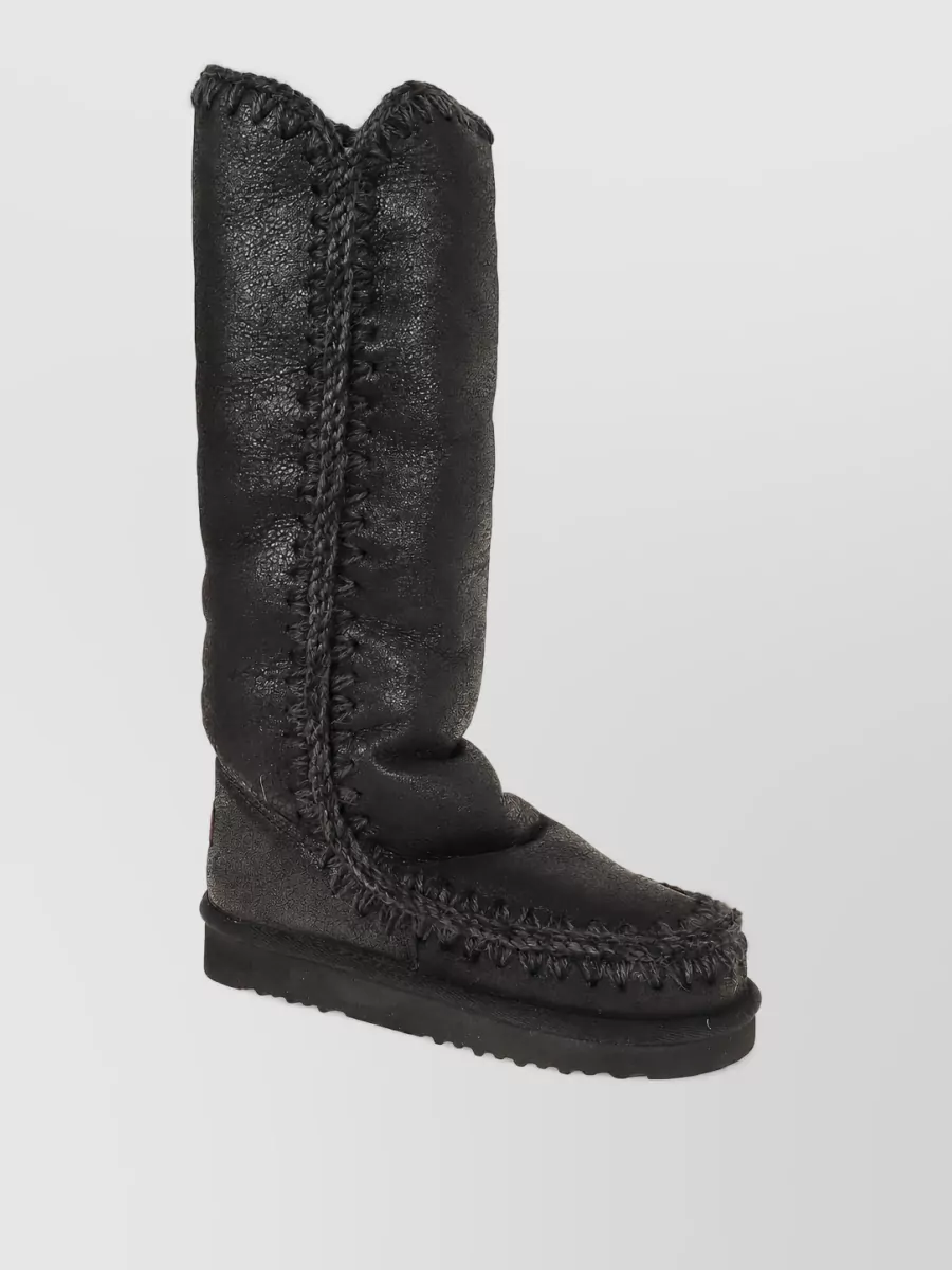 Mou shearling sheepskin boots