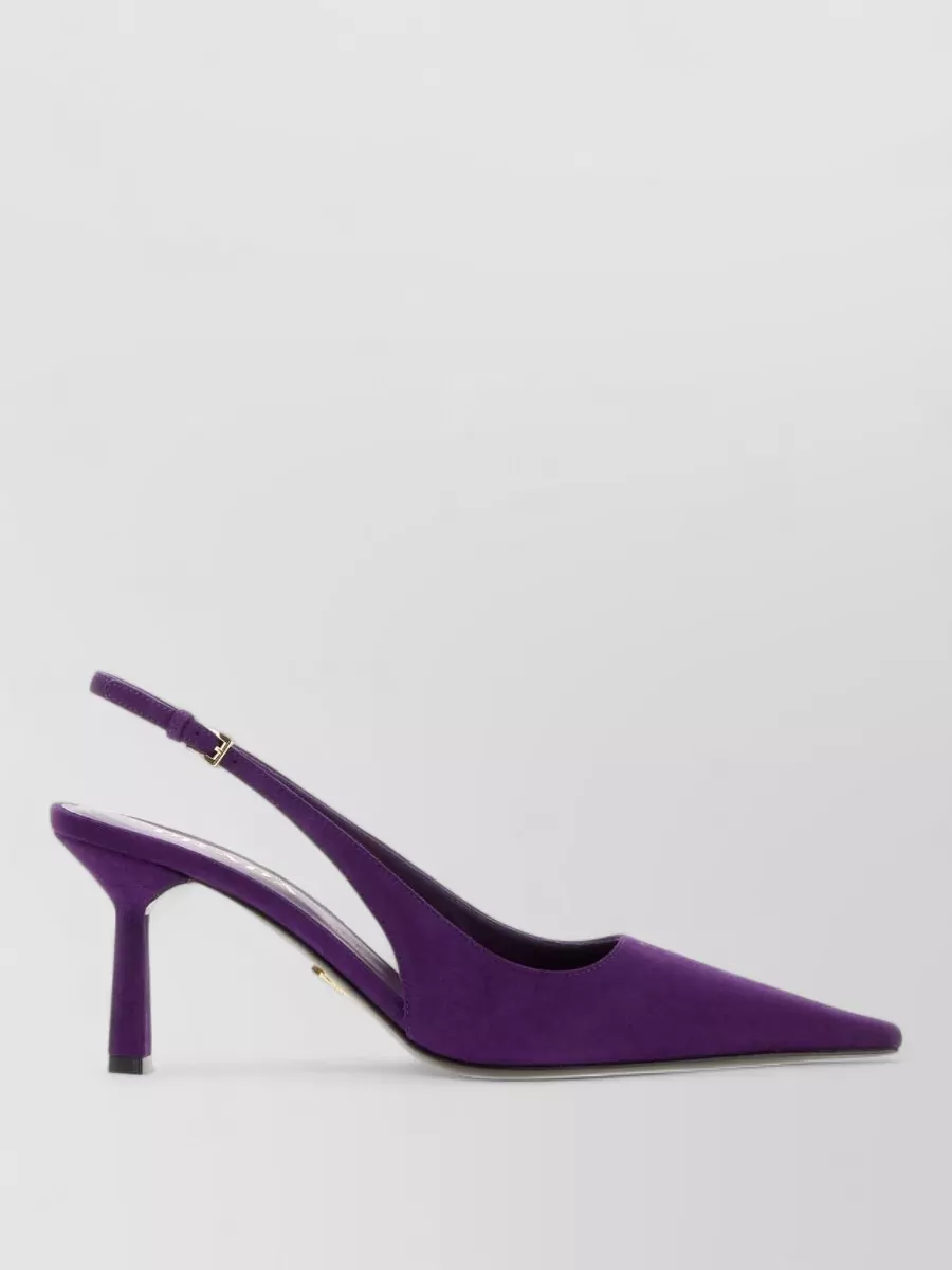 Prada suede leather mules