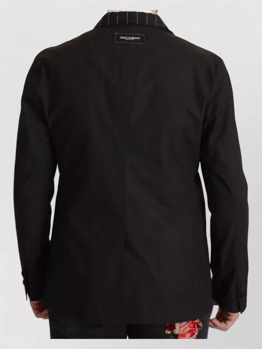 Dolce&Gabbana Cotton Single Breasted Blazer