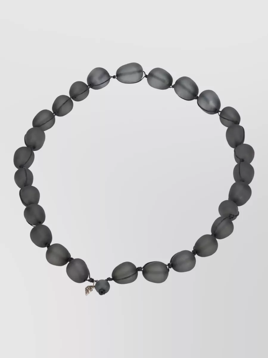 Emporio Armani Resin Pearl Necklace