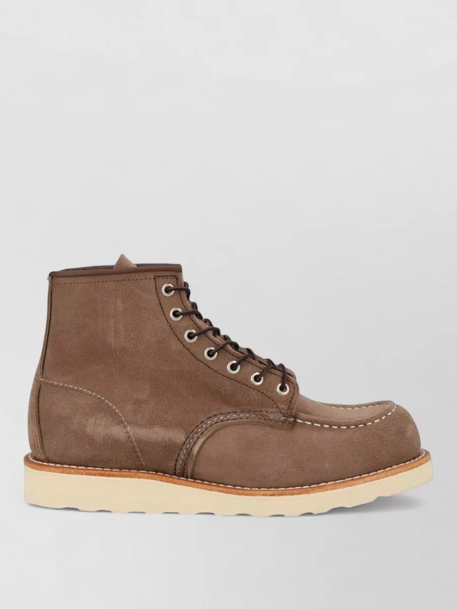 Red Wing Shoes Leather Lace-Up Boots