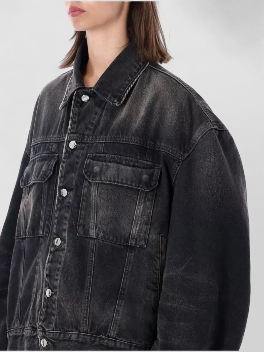 Haikure Denim Oversized Jacket