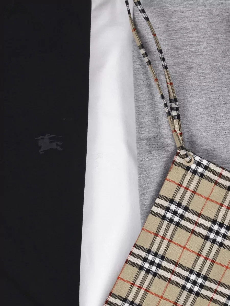 Burberry Cotton Short-Sleeve T-Shirt Set