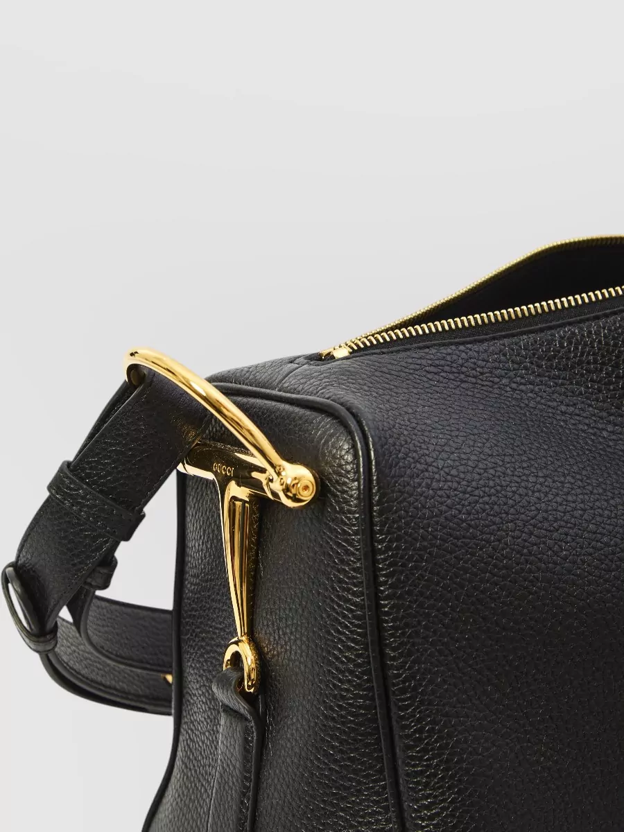 Gucci Shoulder Bag Half Horsebit Detail