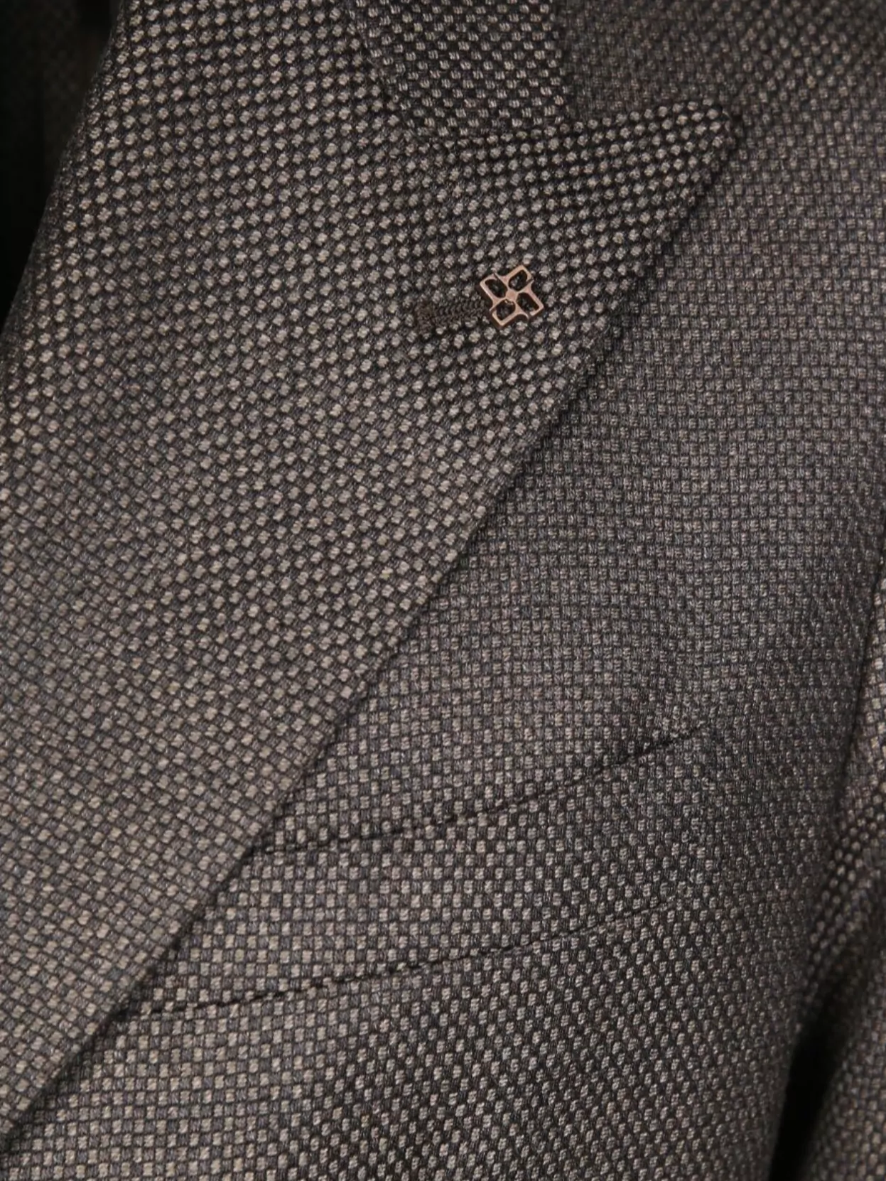 Tagliatore Textured Fabric Double-Breasted Jacket