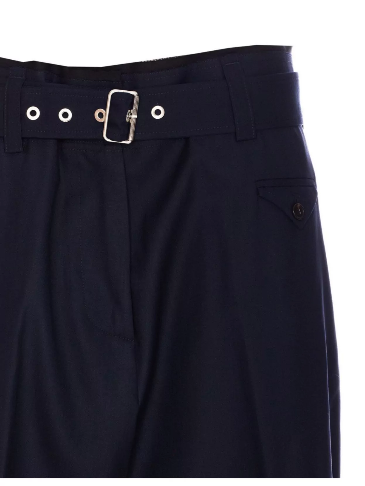 Pinko Cargo Pockets High Waist Wide Leg Trousers