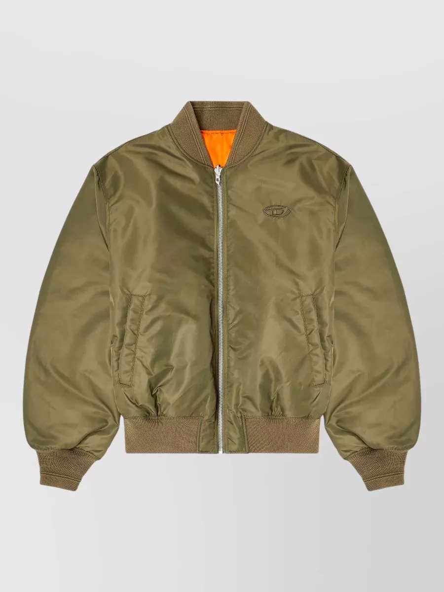 Diesel Reversible regular-fit padded bomber jacket