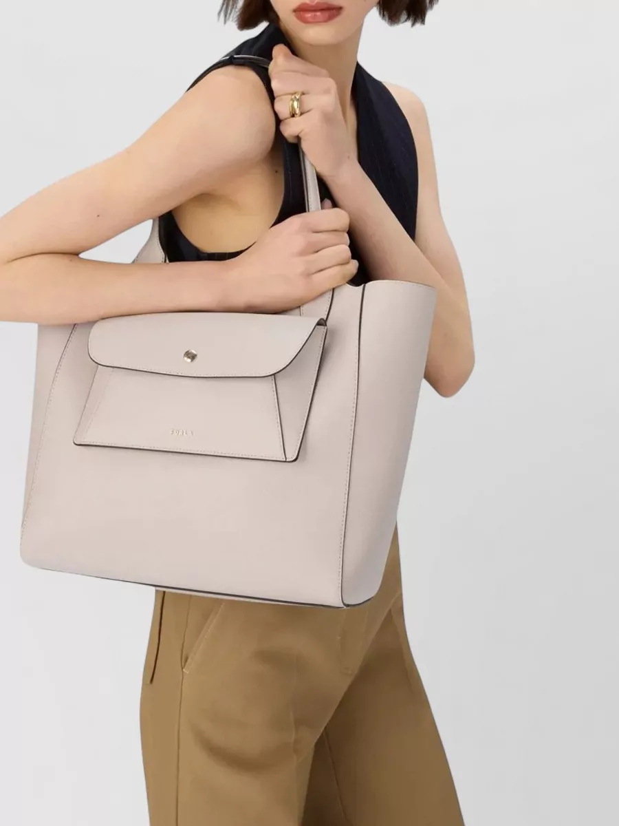 Furla Leather Tote Bag
