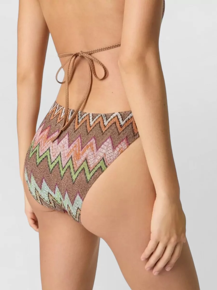 Missoni Zigzag-Pattern One-Piece Swimsuit