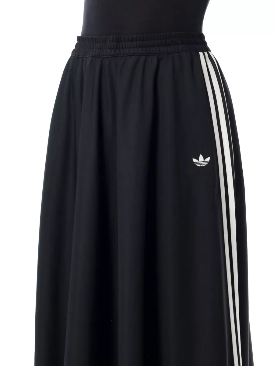 Adidas Originals Recycled Polyester Wide-Leg Midi Skirt
