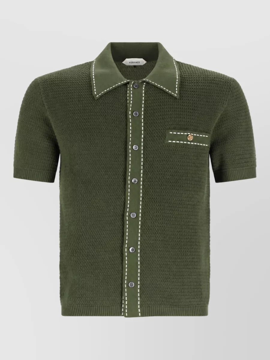 Versace Cotton Polo Shirt