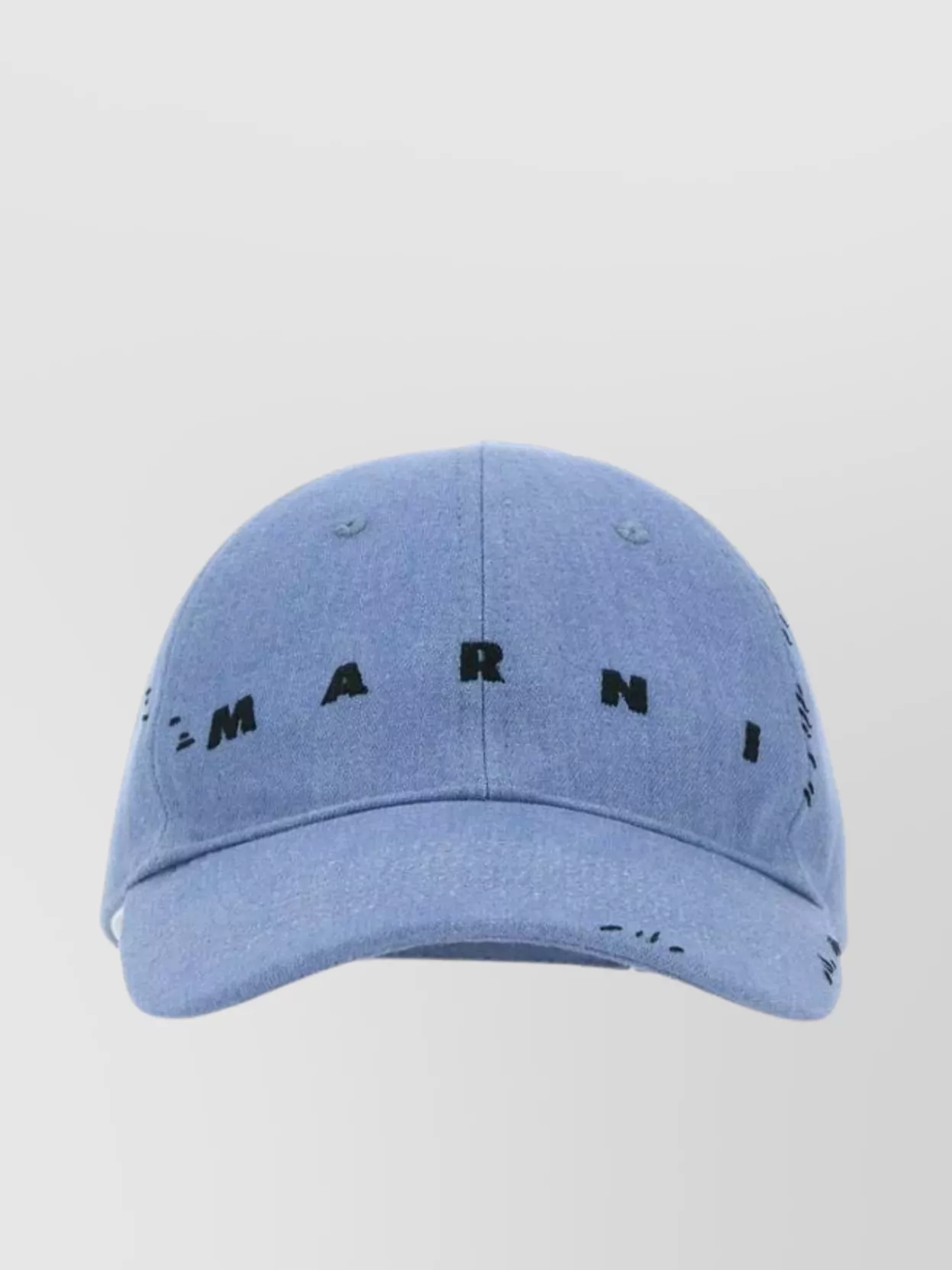 Shop Marni Cotton Baseball Hat Curved Peak