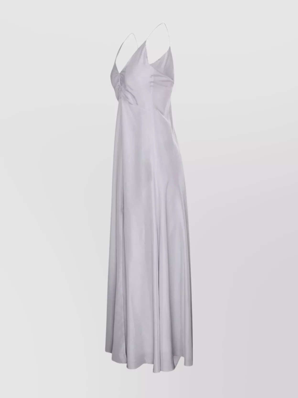 Shop Forte Forte Long Silk Slip Dress