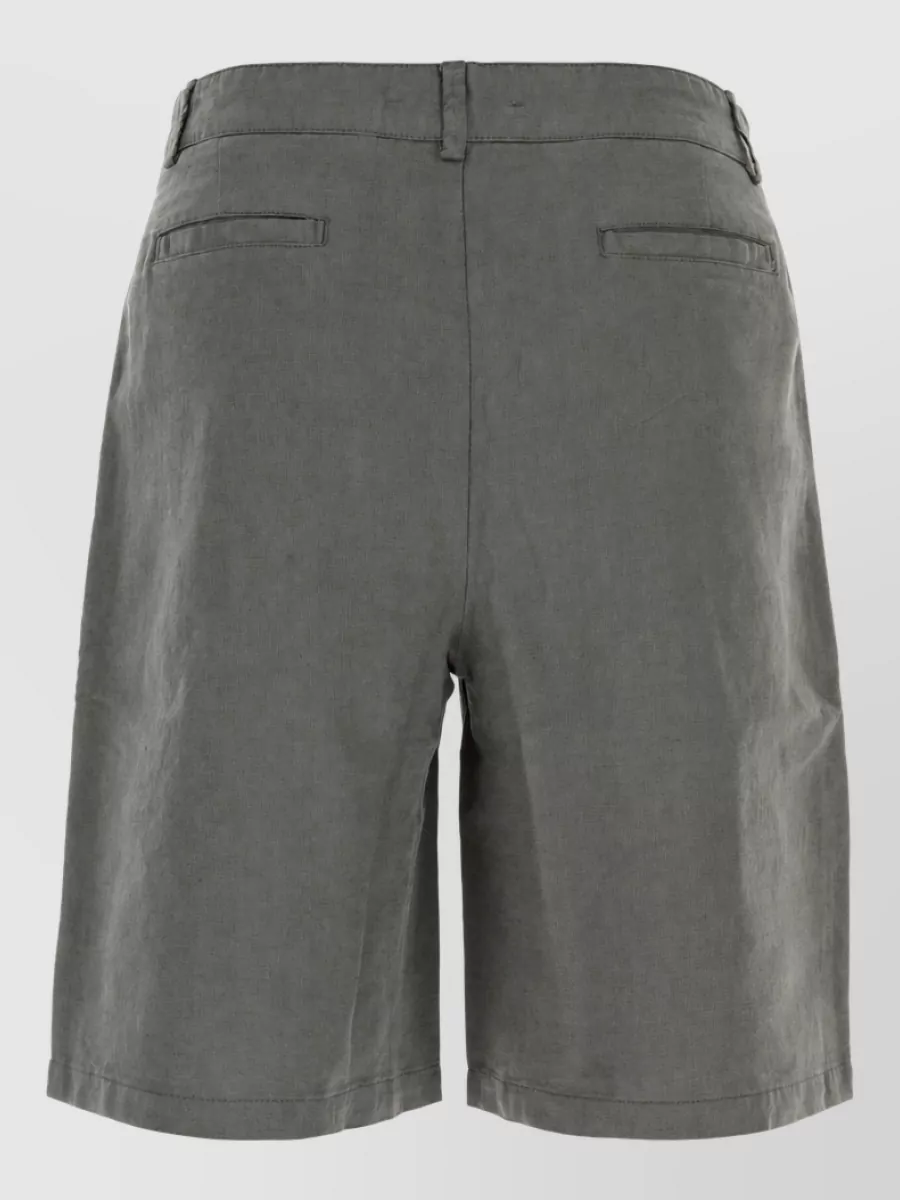 Gimaguas Linen Blend Bermuda Shorts