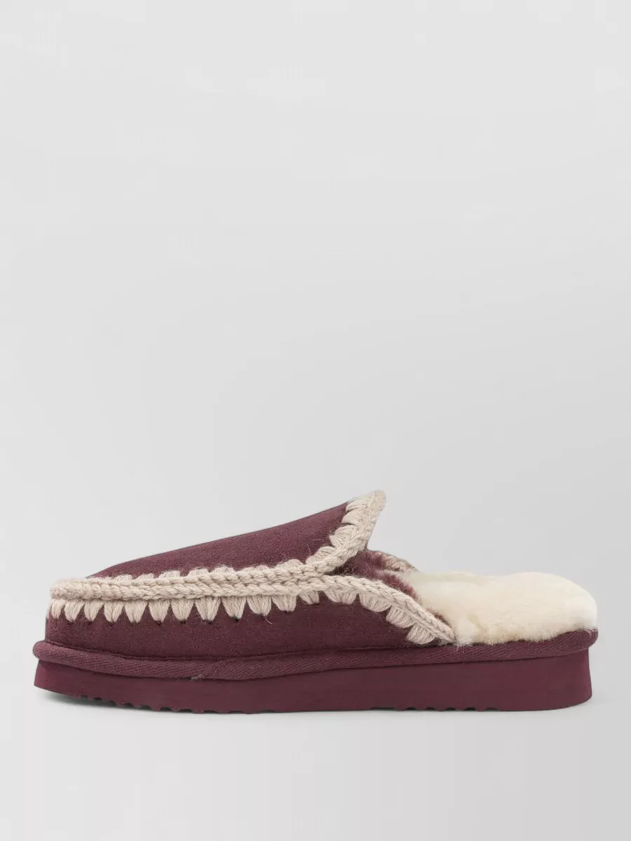 Mou Leather Slippers