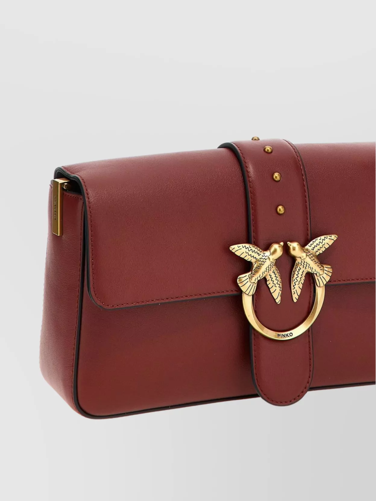 Pinko Love One Mini Crossbody Bags Bordeaux