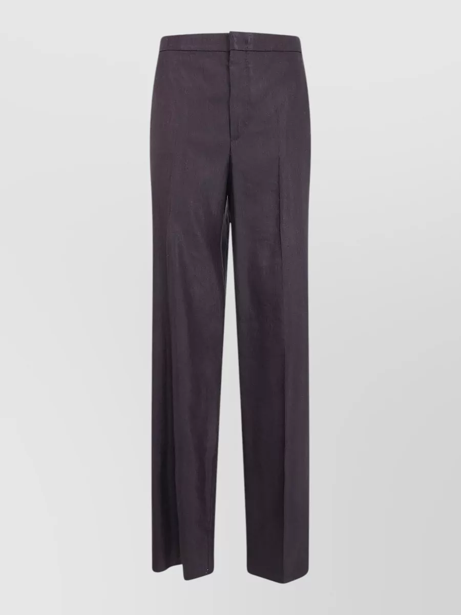 Tagliatore Linen blend suit trousers