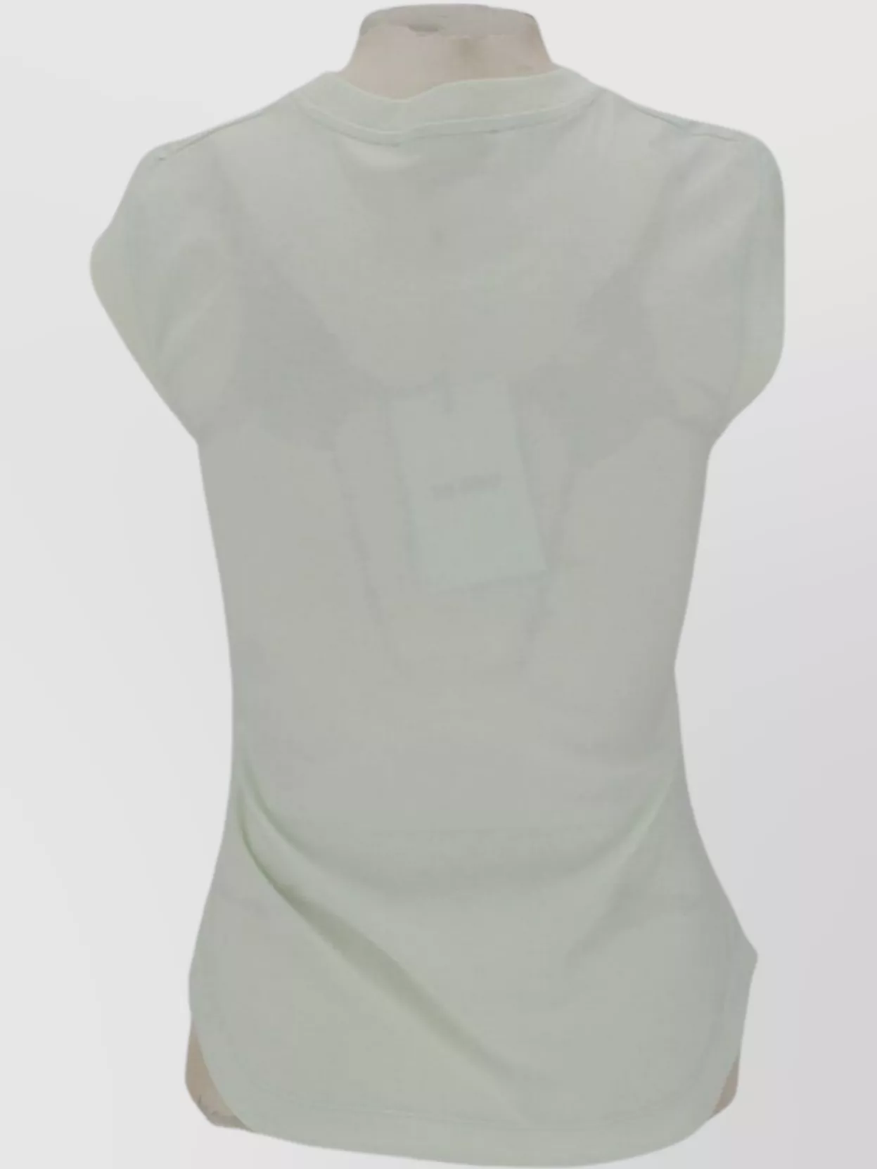 Attico Crew Neck Sleeveless Top