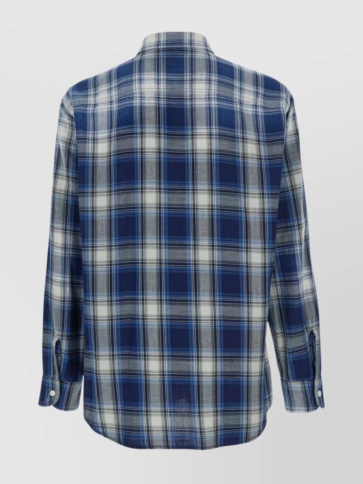 Dsquared2 Checked Pattern Shirt With Pockets And Collar In Multi
