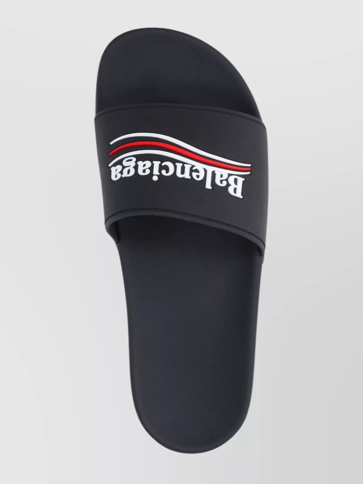 Balenciaga Slide Sandals With Open Toe And Flat Sole