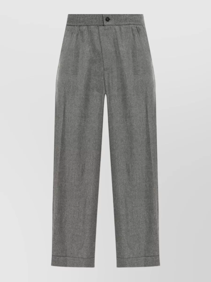 Giorgio Armani cashmere wide-leg trousers