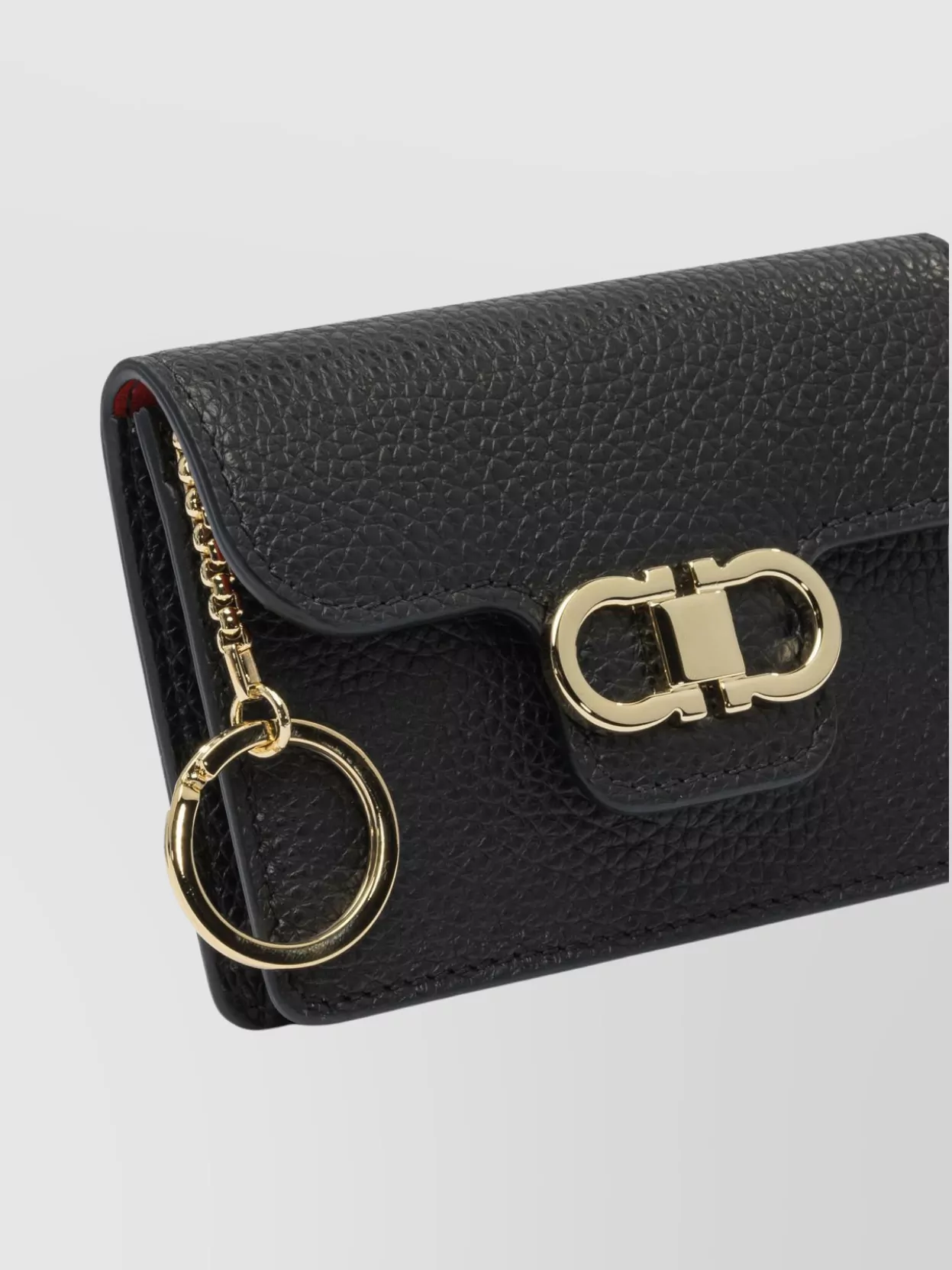 Ferragamo Leather Key Rings & Charms