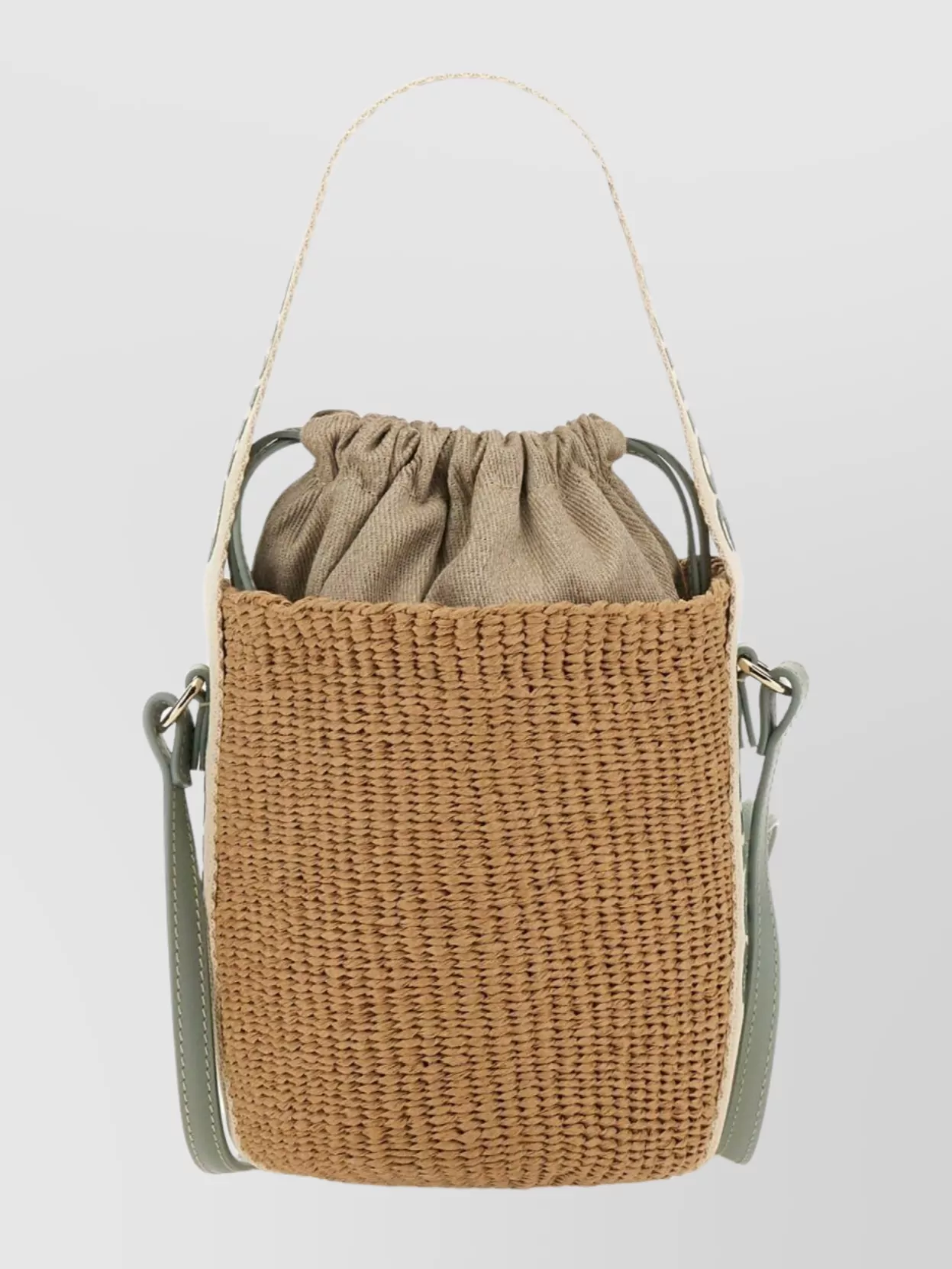 Chloé Small Woody Bucket Bag With Dual Handles