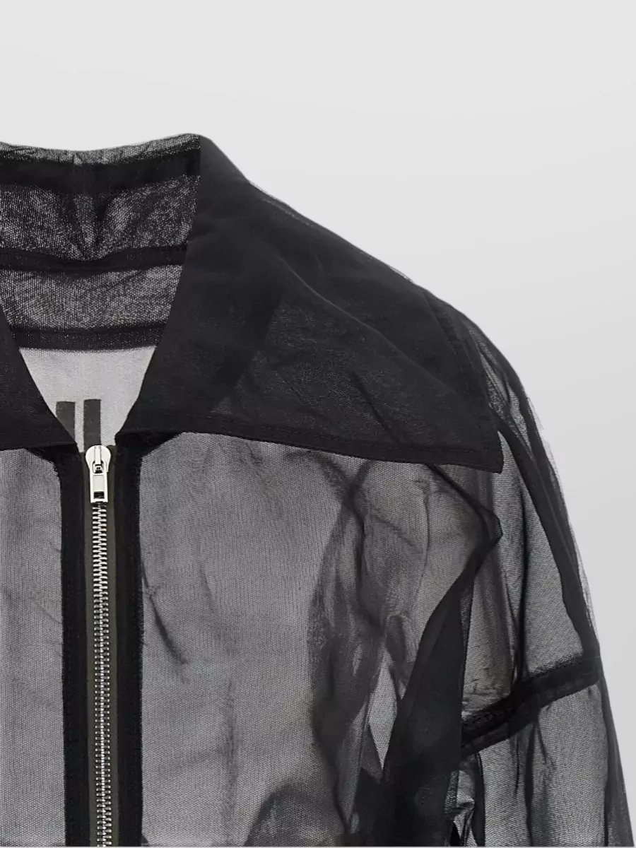Rick Owens Cropped Bomber Jacket