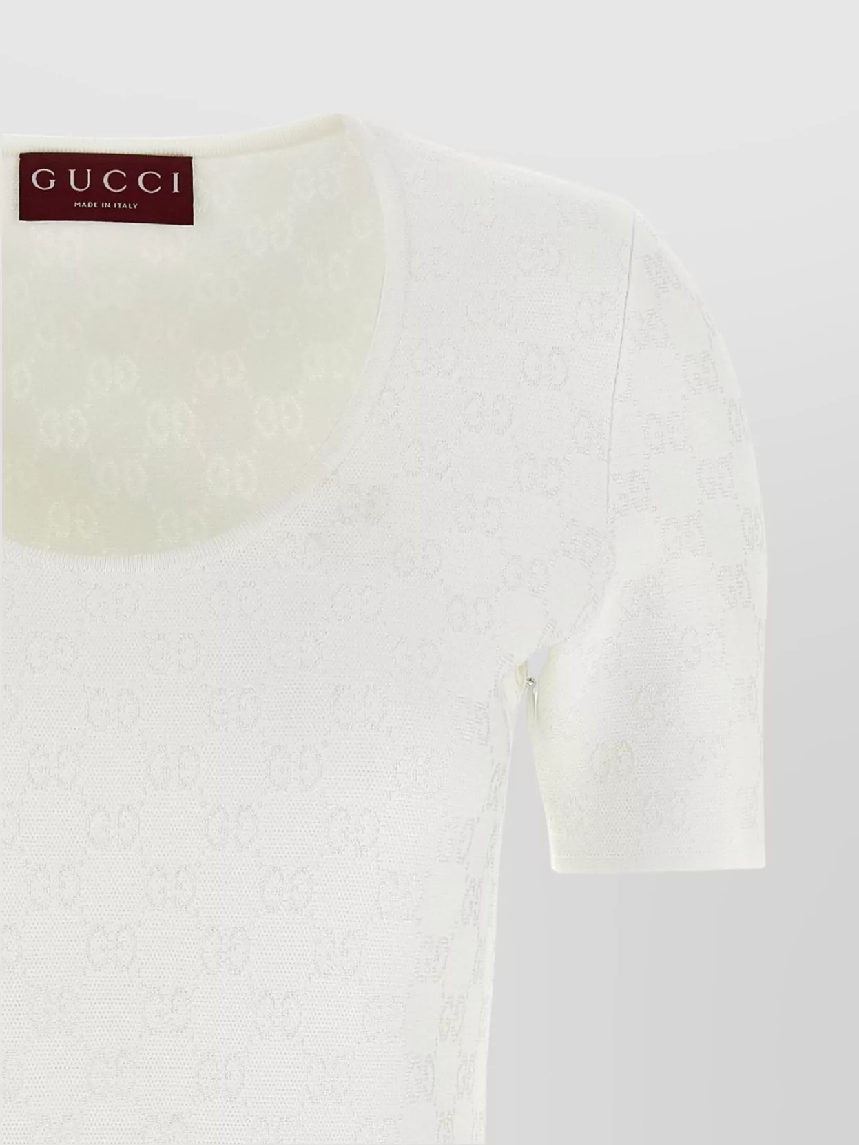Gucci Flared Hem Dress Short Sleeves