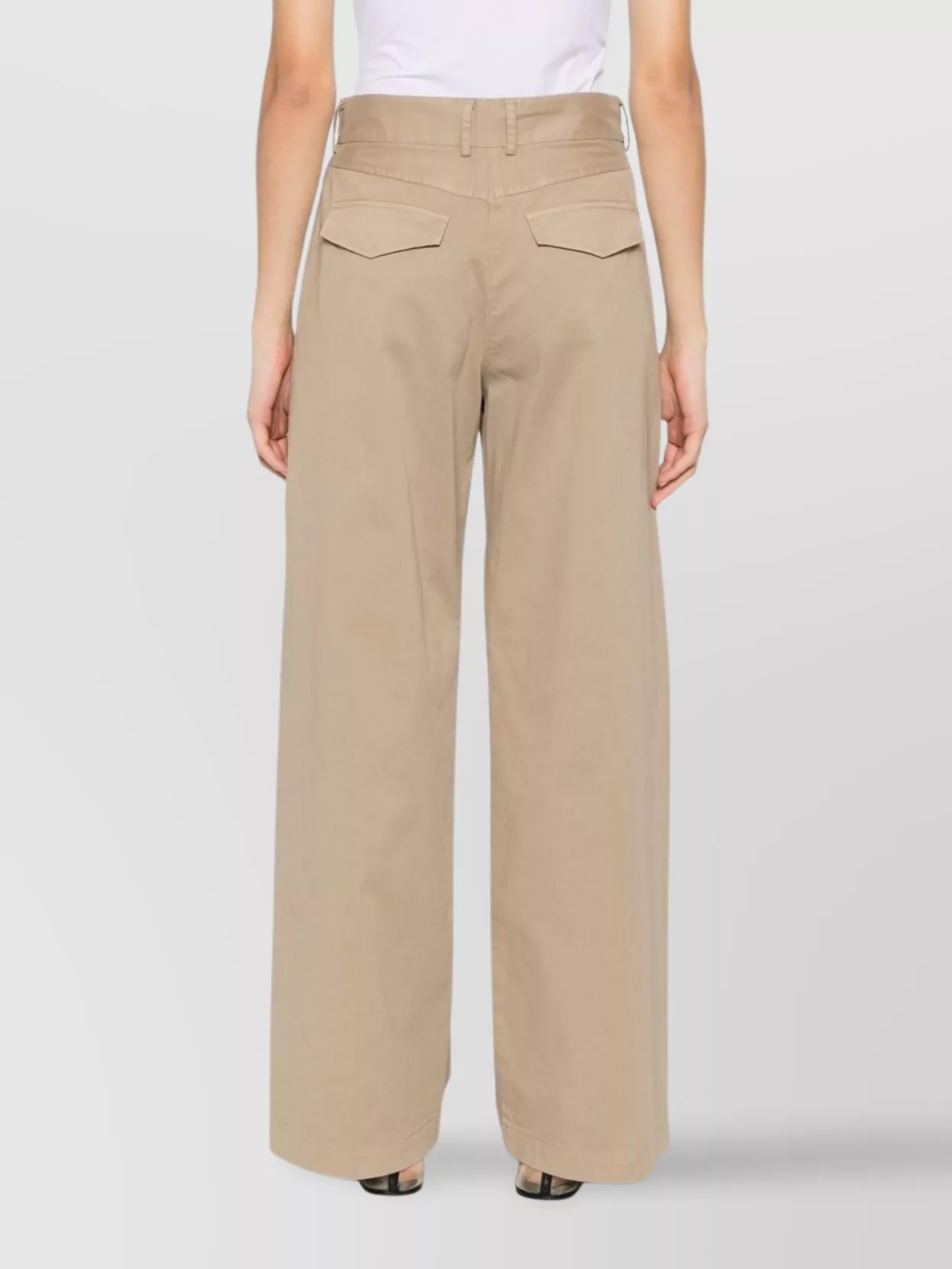 Forte Forte Cotton High Waisted Trousers