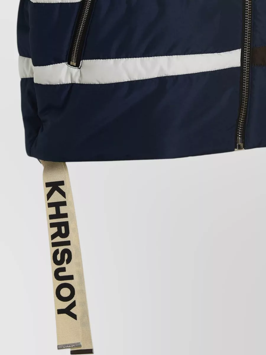 Khrisjoy Oversized Colorblock Nylon Gilet
