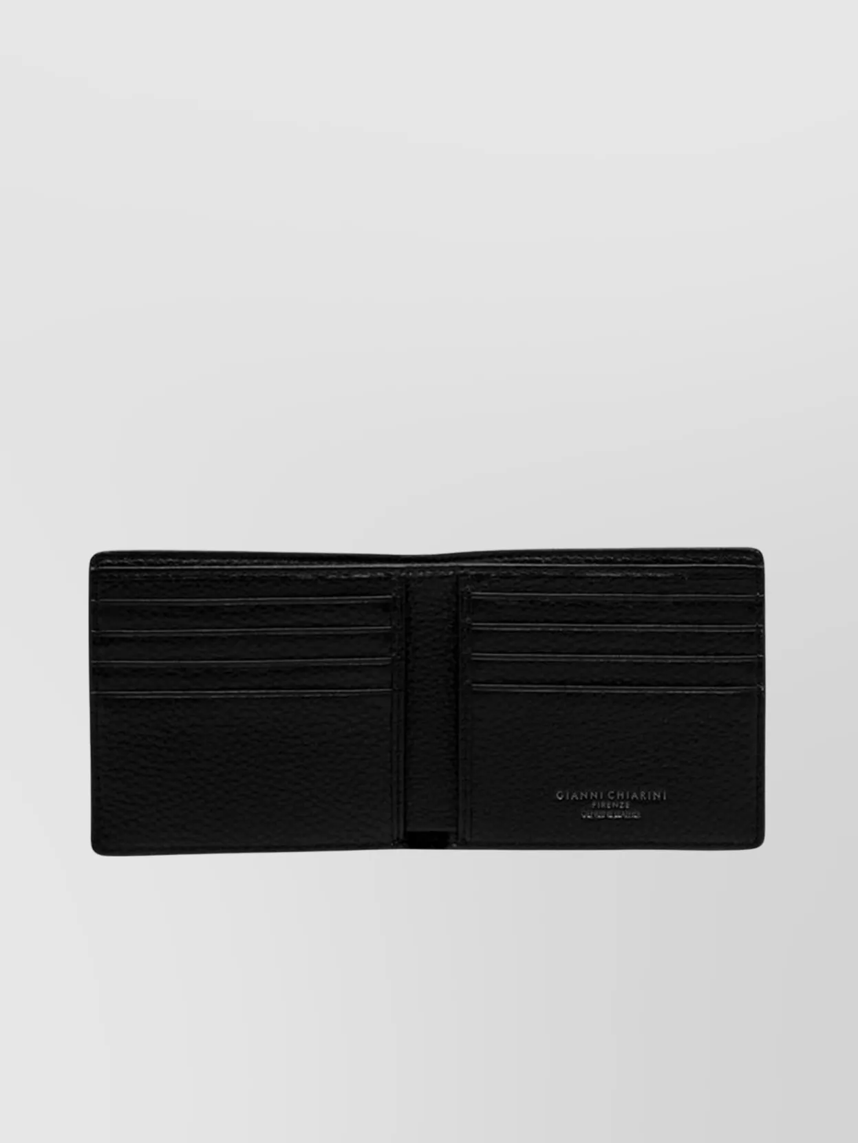 Gianni Chiarini Compact Pebbled Leather Wallet