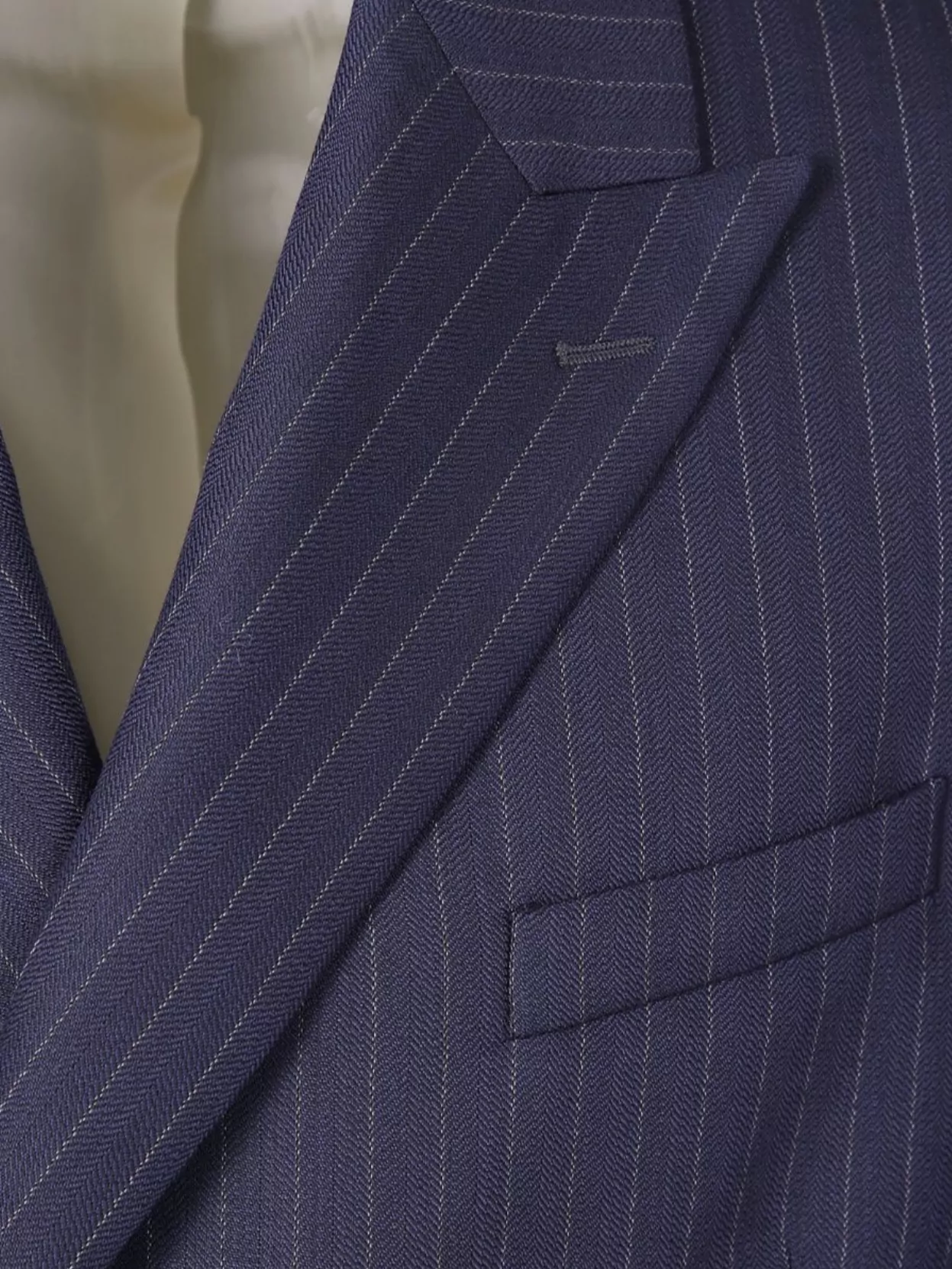 Golden Goose Journey Man's Pinstripe Double Breasted Blazer