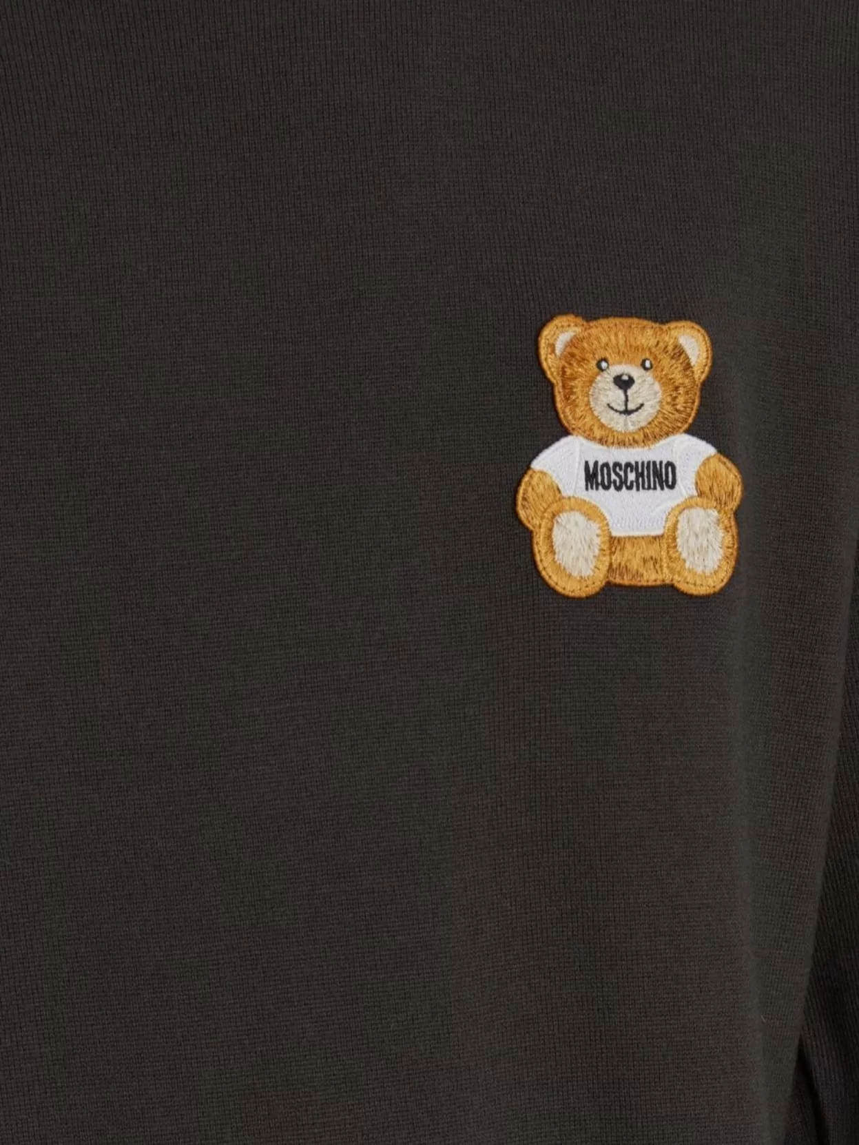 Moschino Knit Crew Neck Sweater