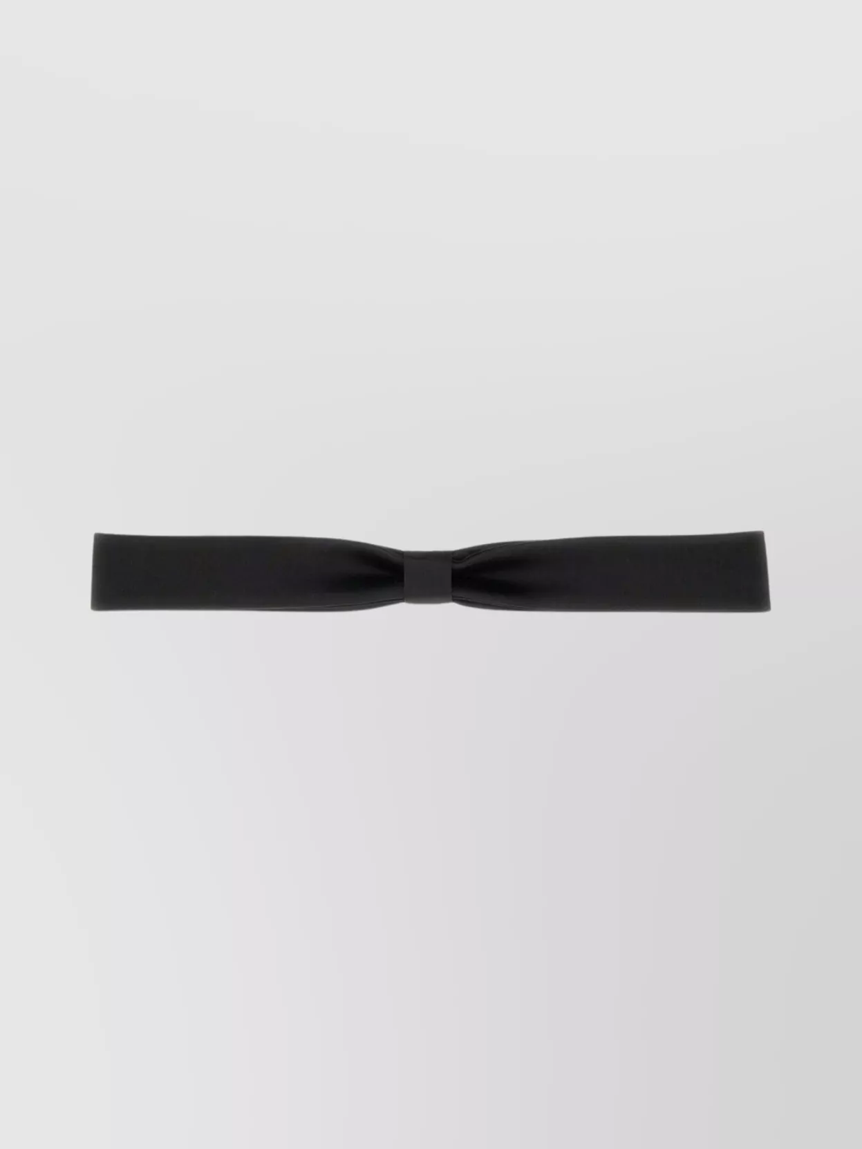 Nina Ricci Slim Tie With Metal Buckle Design