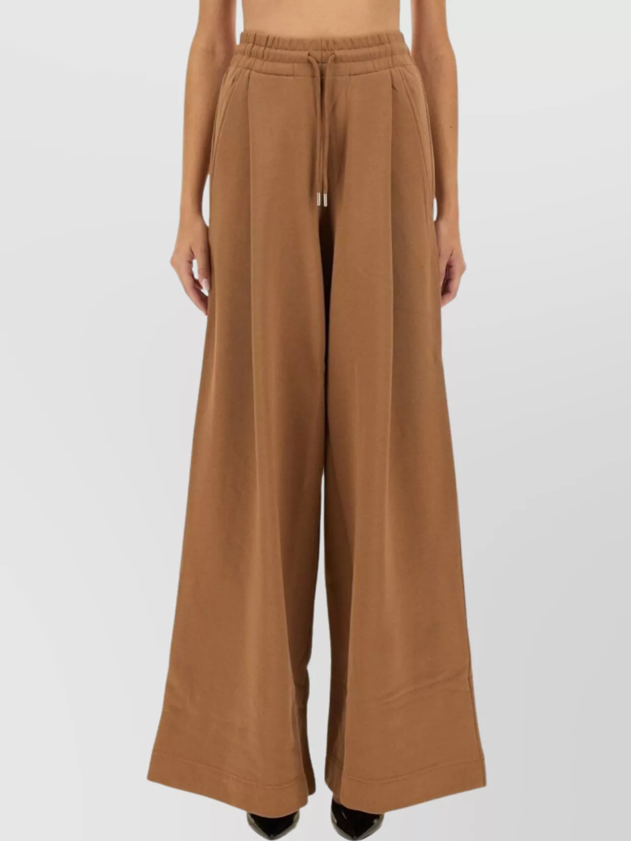 Dries Van Noten Wide Leg Regular Fit Trousers