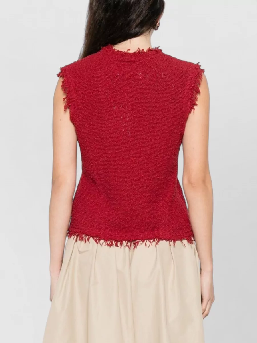 Iro Shanny Cotton Vest Round Neck Sleeveless